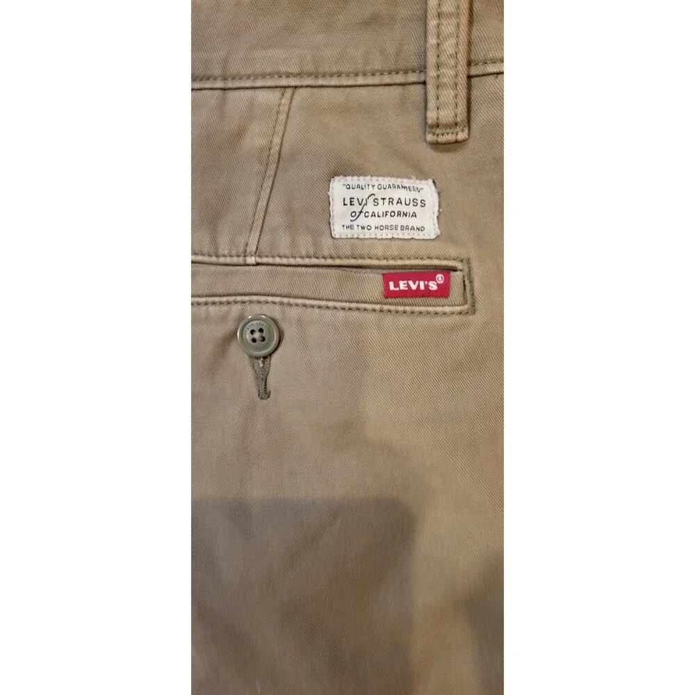 Levi's XX Chino Men's Pants Standard Taper 32 x 34 Green Khaki